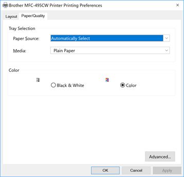 How To Set A Printer To Print Black And White In Windows 10